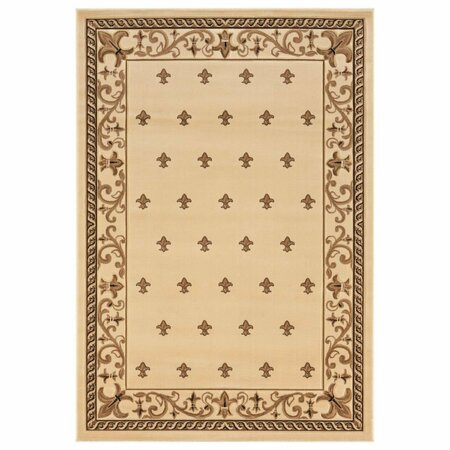 UNITED WEAVERS OF AMERICA 1 ft. 10 in. x 2 ft. 8 in. Bristol Wington Beige Rectangle Accent Rug 2050 11626 24
